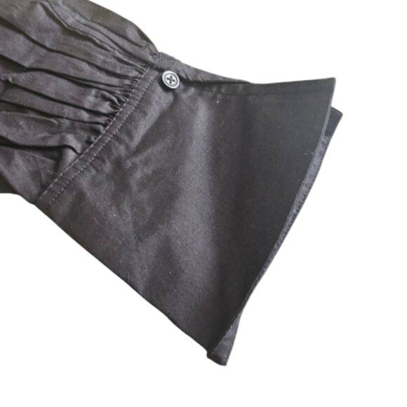 Black By Anthropologie Women's One Shoulder Puff-Sleeve Top - Picture 3 of 10